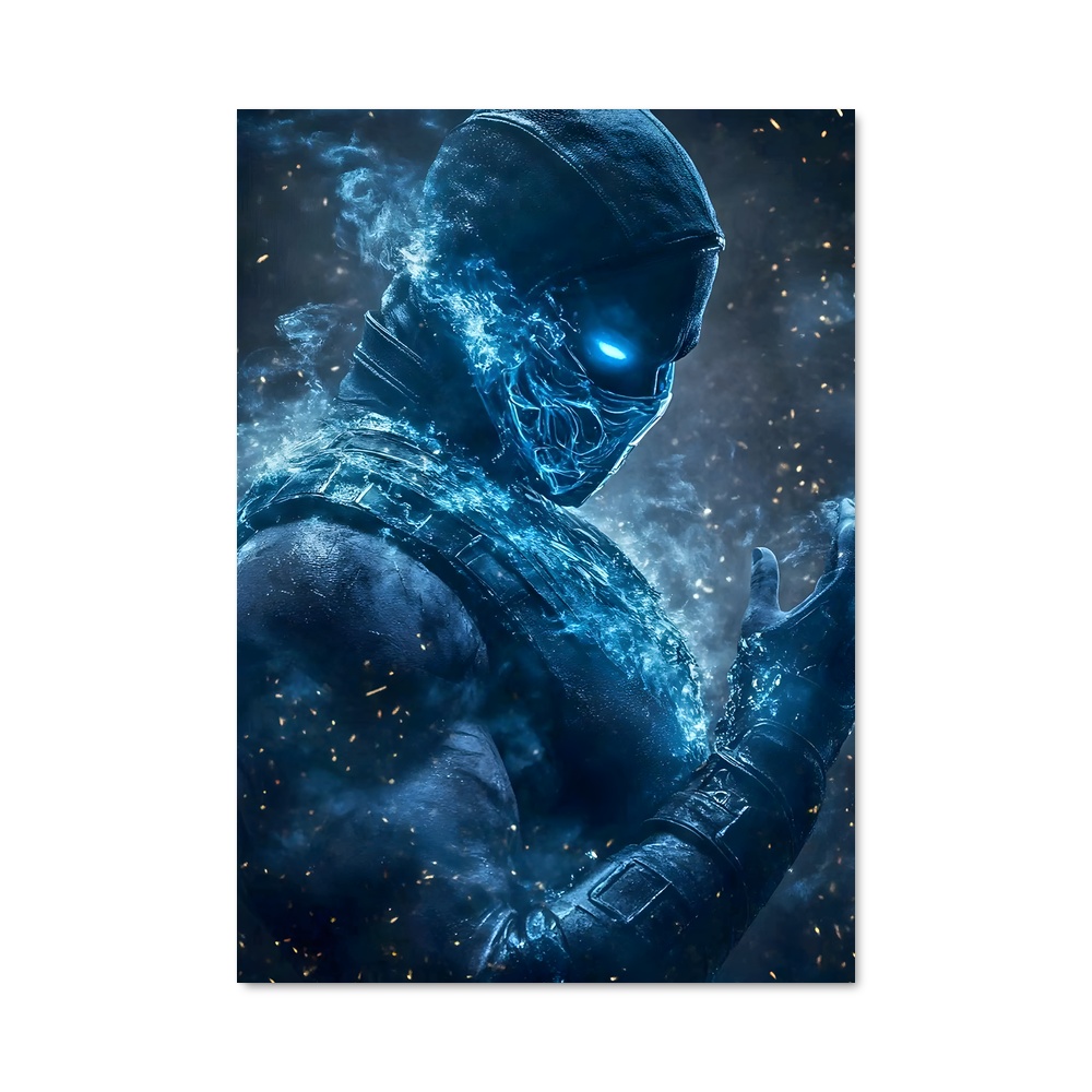 Poster Justice Éclair – affiche Mortal kombat